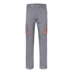 Pantaloni lavoro multitasche con vita elasticizzata 240 g/m2 Velilla color arancione seconda vista