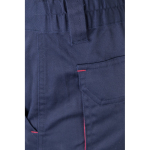 Pantaloni da lavoro multitasche con dettagli colorati 240 g/m2 Velilla color rosso settima vista