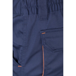 Pantaloni da lavoro multitasche con dettagli colorati 240 g/m2 Velilla color arancione settima vista