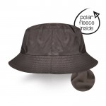 Cappello reversibile stile bob in nylon con fodera interna in pile