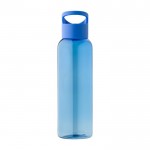 Borraccia in RPET per acqua fredda con tappo in silicone da 500 ml color blu prima vista