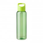 Borraccia in RPET per acqua fredda con tappo in silicone da 500 ml color verde chiaro  prima vista