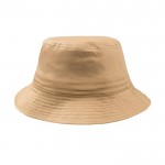 Cappello da pescatore con 8 cuciture sulla visiera in cotone 180 g/m² color beige