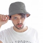 Cappello da pescatore reversibile e piegabile in poliestere