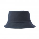 Cappello da pescatore reversibile in nylon con fodera in pile 120 g/m² color blu mare