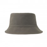 Cappello da pescatore reversibile in nylon con fodera in pile 120 g/m² color grigio scuro