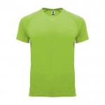 T-shirt tecnica da bambino in 100% poliestere da 135 g/m² Roly color lime