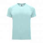 T-shirt tecnica da bambino in 100% poliestere da 135 g/m² Roly color verde menta