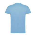 T-shirt in cotone 100% a maglia per bambini 155 g/m² Roly color azzurro seconda vista posteriore