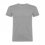 T-shirt in cotone 100% a maglia per bambini 155 g/m² Roly color grigio chiaro jensato