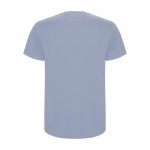 T-shirt da bambino con girocollo in 100% cotone da 190 g/m² Roly color blu grigiastro seconda vista posteriore