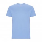 T-shirt da bambino con girocollo in 100% cotone da 190 g/m² Roly color azzurro