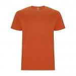 T-shirt da bambino con girocollo in 100% cotone da 190 g/m² Roly color arancione