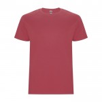 T-shirt da bambino con girocollo in 100% cotone da 190 g/m² Roly color rosso mattone