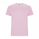 T-shirt da bambino con girocollo in 100% cotone da 190 g/m² Roly color rosa chiaro