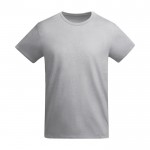 T-shirt da bambino in cotone organico certificato da 175 g/m² Roly color grigio chiaro jensato