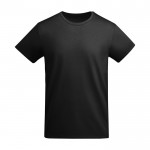 T-shirt da bambino in cotone organico certificato da 175 g/m² Roly color nero