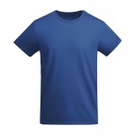 T-shirt da bambino in cotone organico certificato da 175 g/m² Roly color blu reale