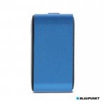 Compatto altoparlante portatile con design in colori metallici da 5W color blu quarta vista