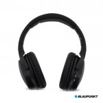 Cuffie wireless con microfono integrato della Blaupunkt color nero seconda vista