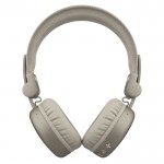 Cuffie wireless pieghevoli hands-free della Fresh 'n Rebel color beige seconda vista