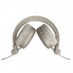 Cuffie wireless pieghevoli hands-free della Fresh 'n Rebel color beige quarta vista