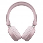 Cuffie wireless pieghevoli hands-free della Fresh 'n Rebel color rosa pastello seconda vista