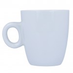 Tazza bianca di porcellana dalla forma conica 200ml color bianco seconda vista