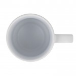 Tazza con elegante design finlandese nella parte inferiore da 300ml color bianco quinta vista