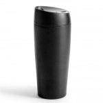 Bicchiere take away in acciaio inox a doppia parete da 400ml color nero