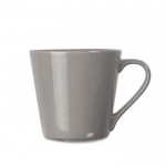 Tazza in gres disponibile in vari colori con canali di drenaggio 200ml color grigio