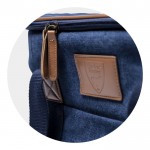 Borsa frigo con manici e tracolla della Orrefors Hunting da 27 litri color blu scuro quinta vista