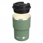 Tazza take away doppia parete con rivestimento in ceramica Asobu 355ml color verde seconda vista