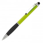 Penna touchscreen con meccanismo a rotazione e inchiostro blu color lime