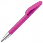 Penna in ABS riciclato vari colori con finitura opaca e inchiostro blu color rosa