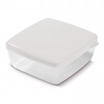 Lunch box con siberino rimuovibile nel coperchio da 750ml color bianco