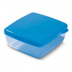 Lunch box con siberino rimuovibile nel coperchio da 750ml color blu