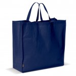 Borsa per la spesa in vari colori in tessuto non tessuto da 75 g/m² color blu scuro