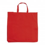 Borsa per la spesa in vari colori in tessuto non tessuto da 75 g/m² color rosso seconda vista