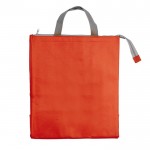 Borsa termica in tnt 100g/m² con interno isotermico in alluminio color rosso seconda vista