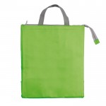 Borsa termica in tnt 100g/m² con interno isotermico in alluminio color lime seconda vista