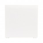 Cubo di plastica bianco porta notes con 800 foglietti da 90g/m² color bianco quarta vista