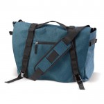 Borsa con varie tasche tra cui una per pc da 17''e tracolla regolabile color blu scuro