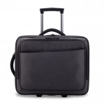 Borsa trolley da viaggio con scomparto per pc portatile da 17'' color nero seconda vista