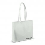 Borsa piccola ecologica in rPET da 100 g/m² che supporta fino a 3kg color bianco