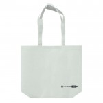 Borsa piccola ecologica in rPET da 100 g/m² che supporta fino a 3kg color bianco seconda vista