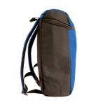 Zaino termico rettangolare con tasca sul davanti e ampio scomparto 18l color blu terza vista