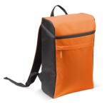 Zaino termico rettangolare con tasca sul davanti e ampio scomparto 18l color arancione