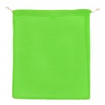 Sacchetto di cotone 140g/m² OEKO-TEX per frutta e verdura 40x45 cm color lime