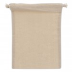 Sacchetto in cotone 140g/m² certificato OEKO-TEX® 15x20cm color beige